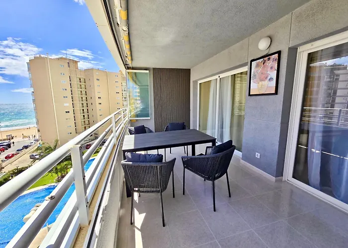 Premium Beachfront Apolo Xiv Apartment Calp